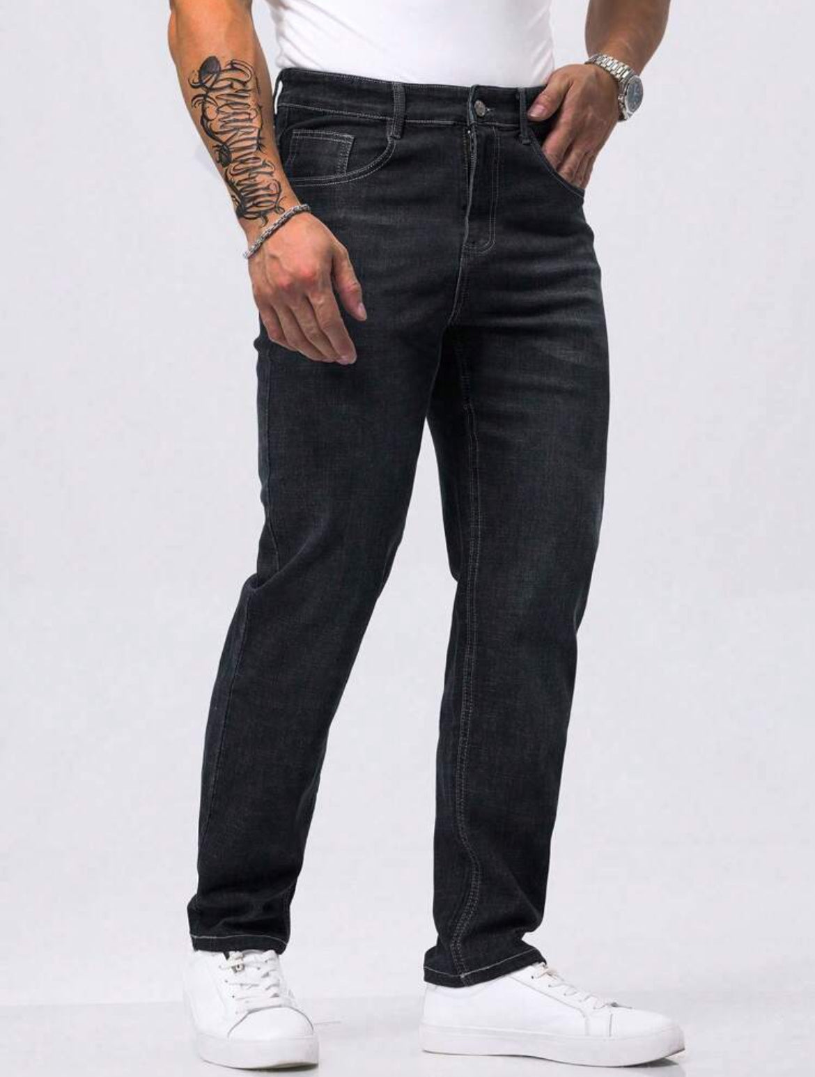 Men Straight Fit Jeans