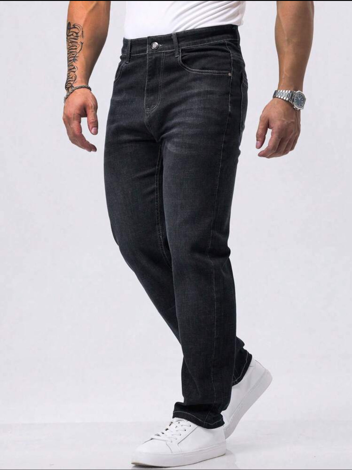 Men Straight Fit Jeans
