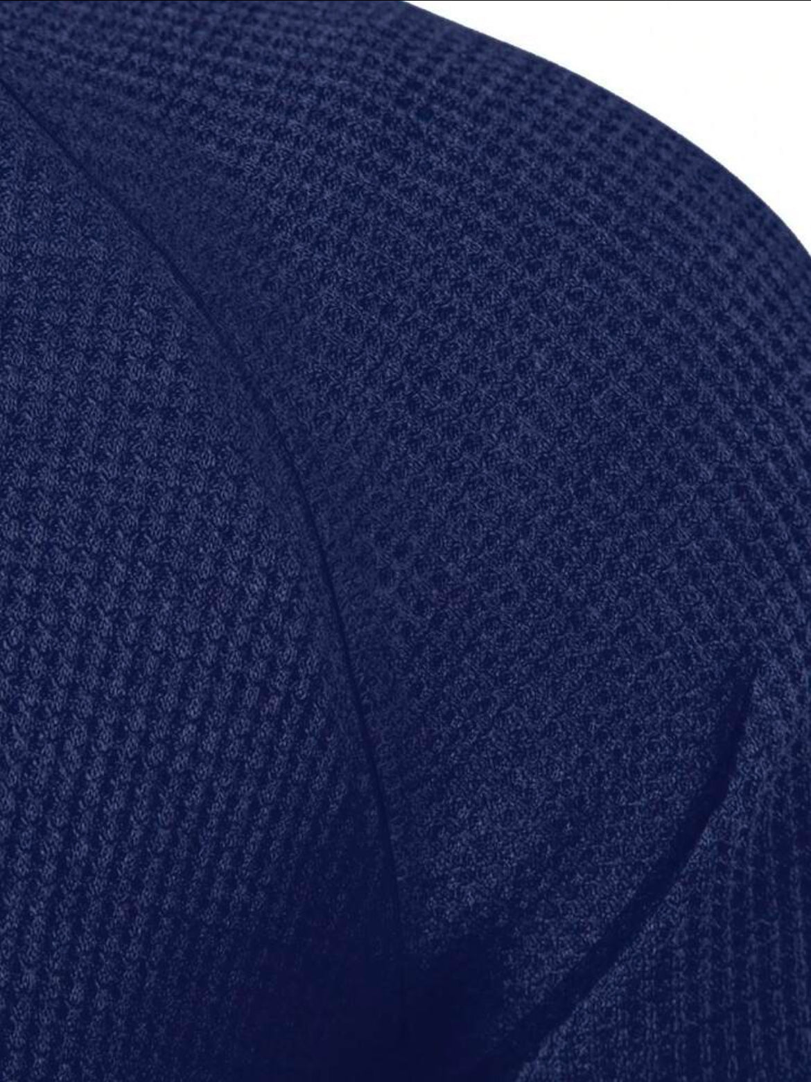 Men’s half button Knit Tee