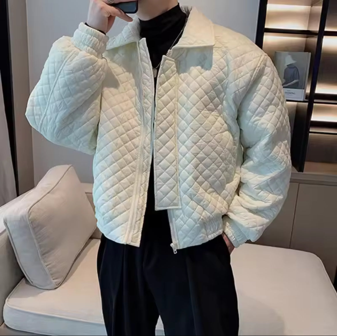The Ivory Grid – Autumn Quilted Urban Jacket