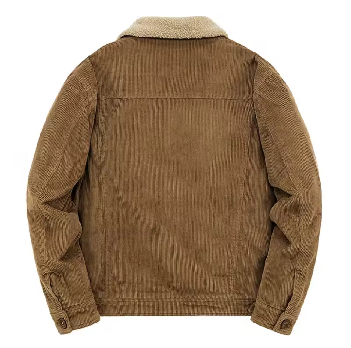 Rustic Sherpa Corduroy Jacket