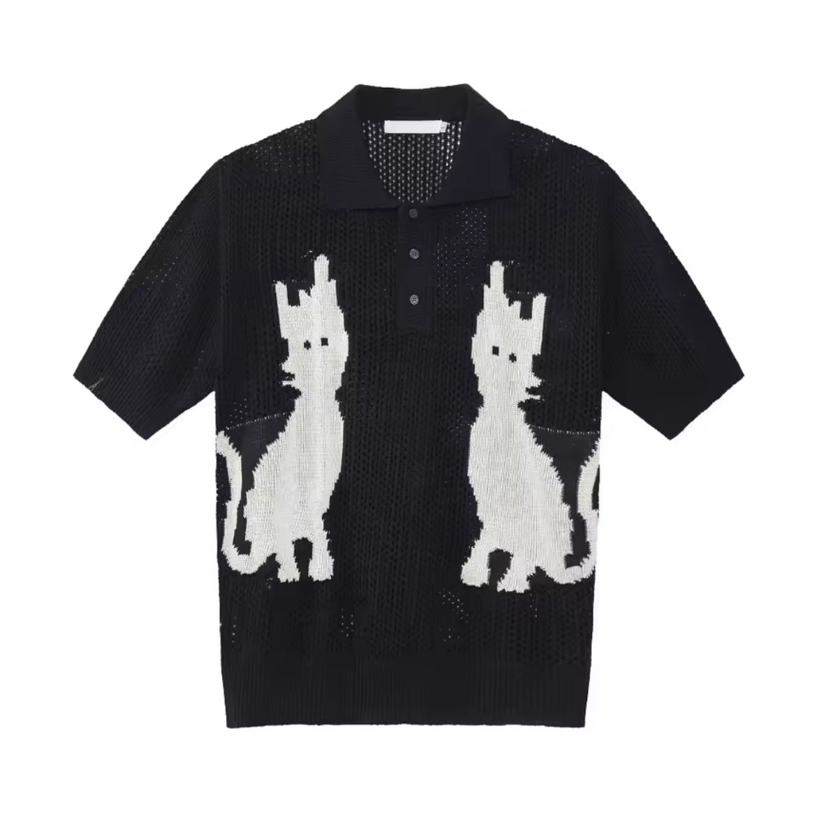 Men’s knit polo Tee