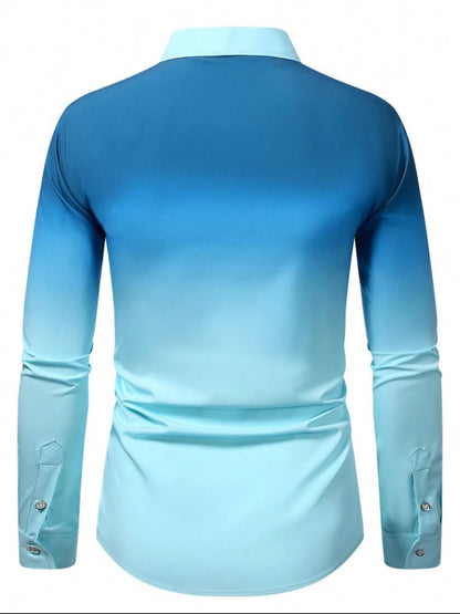 Men’s Gradient long sleeve shirt