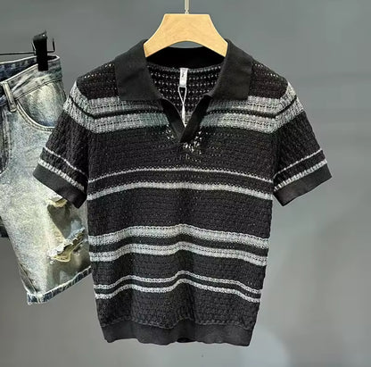 Velin Knit smart casual polo