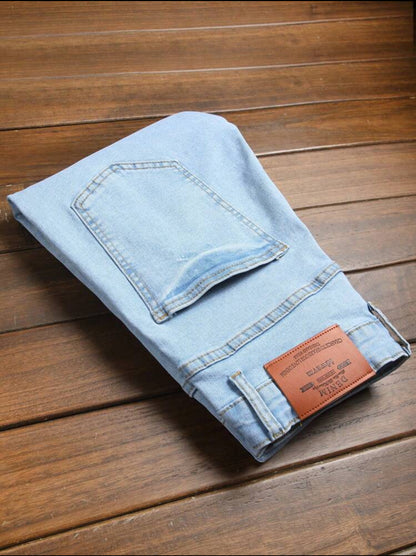 Men stretchy straight Fit Jeans