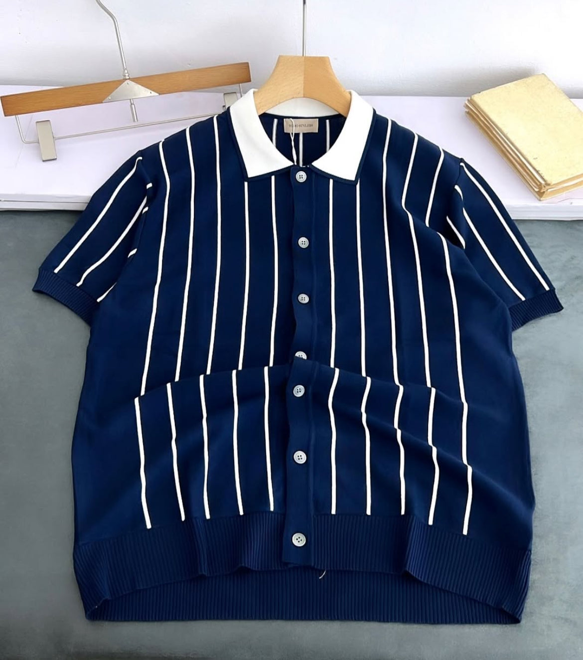 Short sleeve men’s knit shirt new arrival