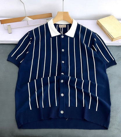 Short sleeve men’s knit shirt new arrival