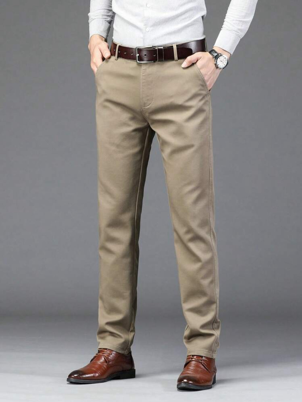 Khaki / 42 / Long