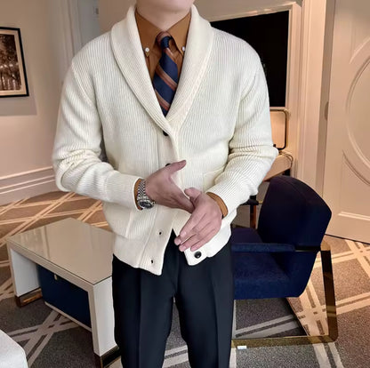 Velin Knitted men’s Autumn/winter Luxury button Cardigan