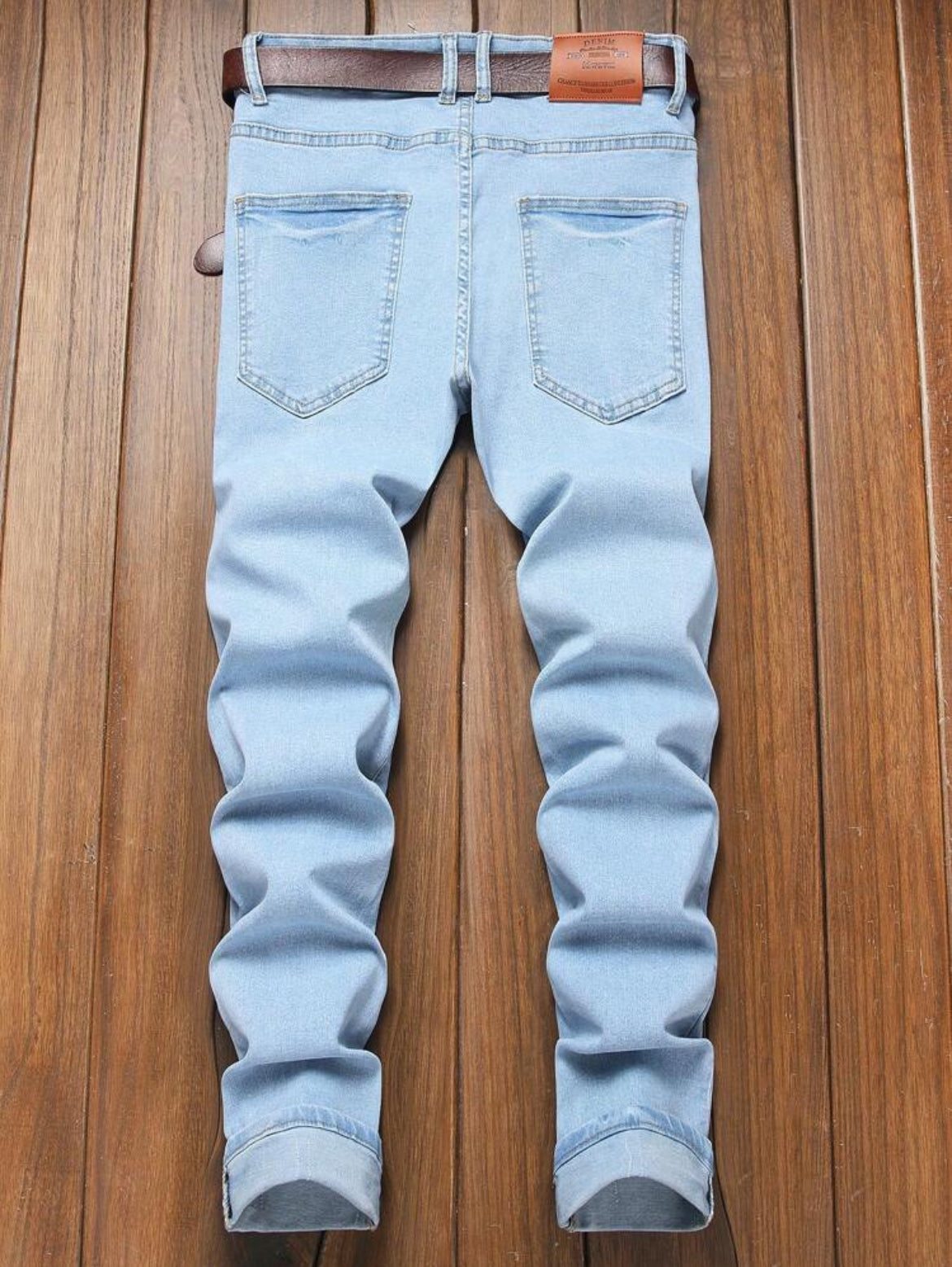 Men stretchy straight Fit Jeans