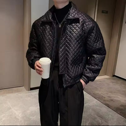 The Ivory Grid – Autumn Quilted Urban Jacket