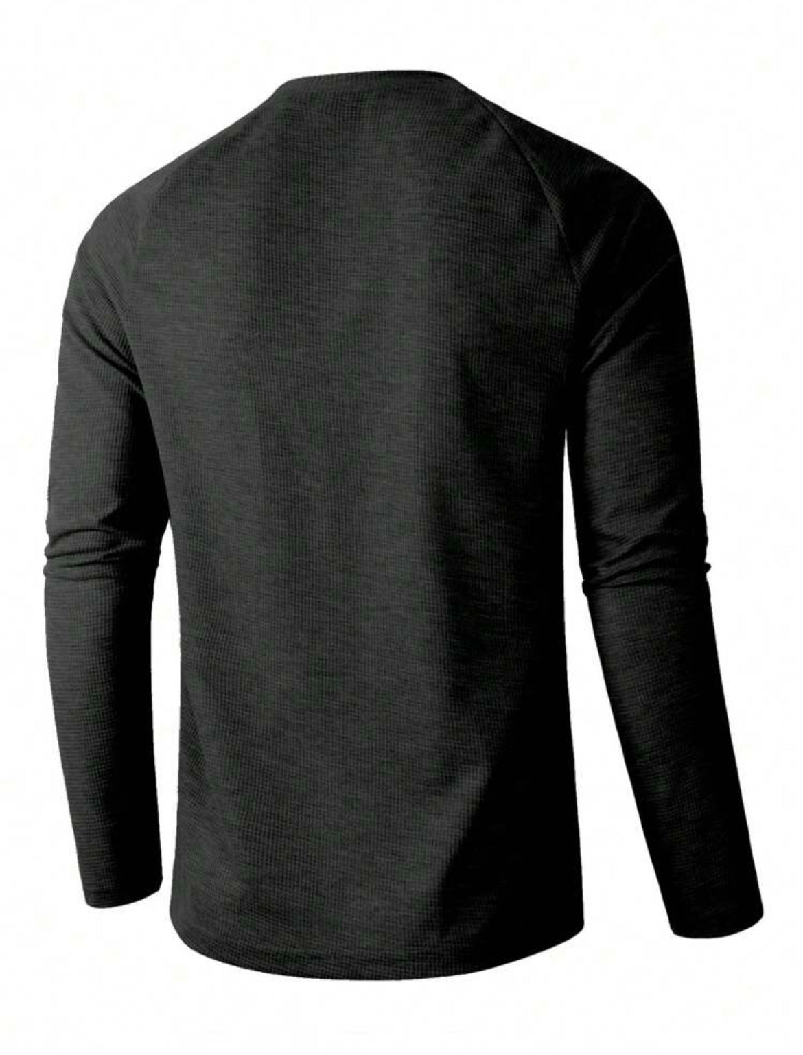 Men’s half button Knit Tee