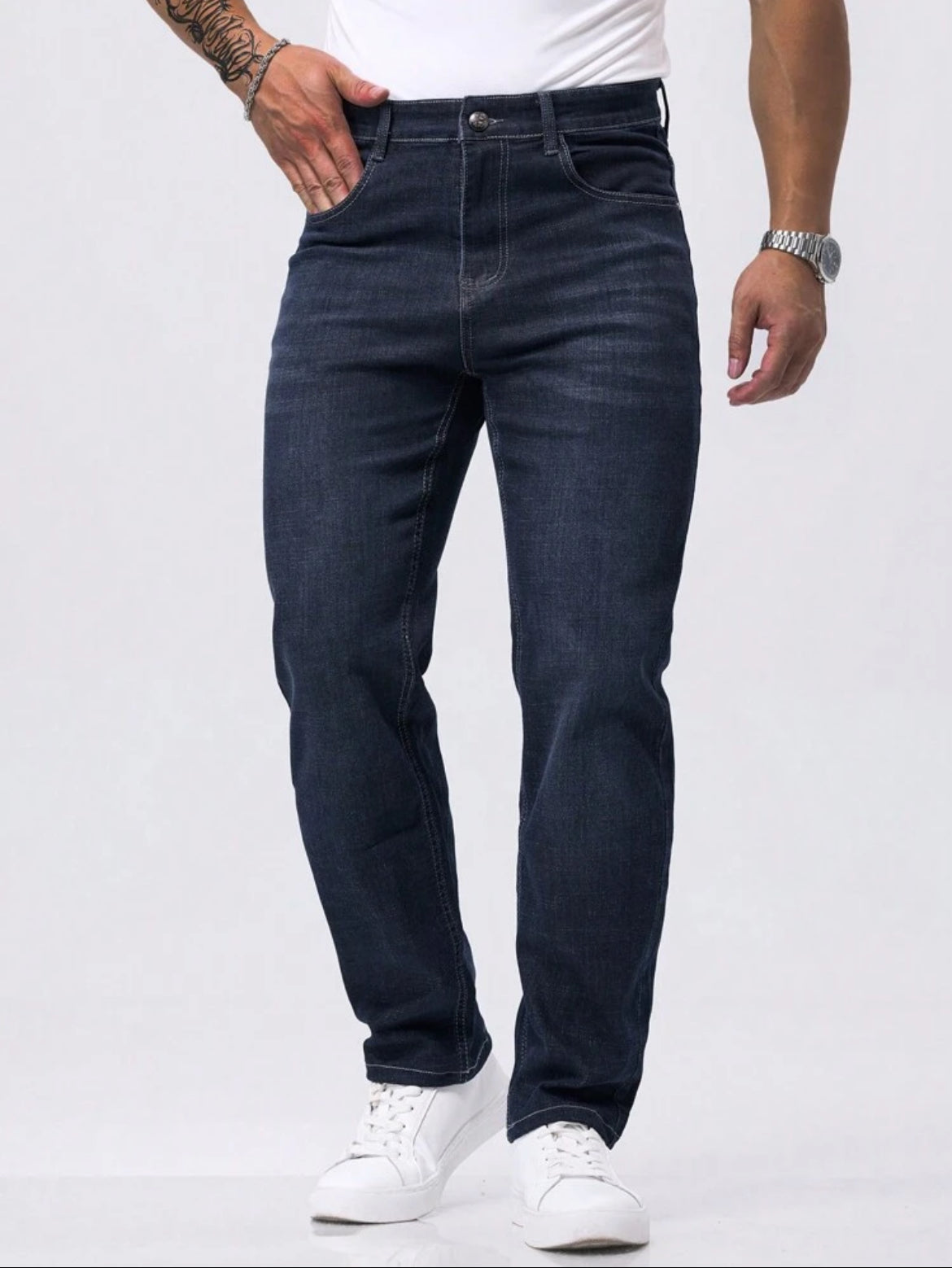 Men Straight Fit Jeans