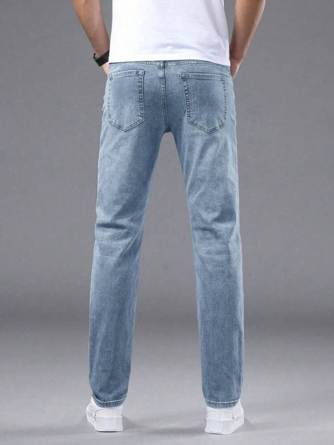 Men stretchy straight Fit Jeans