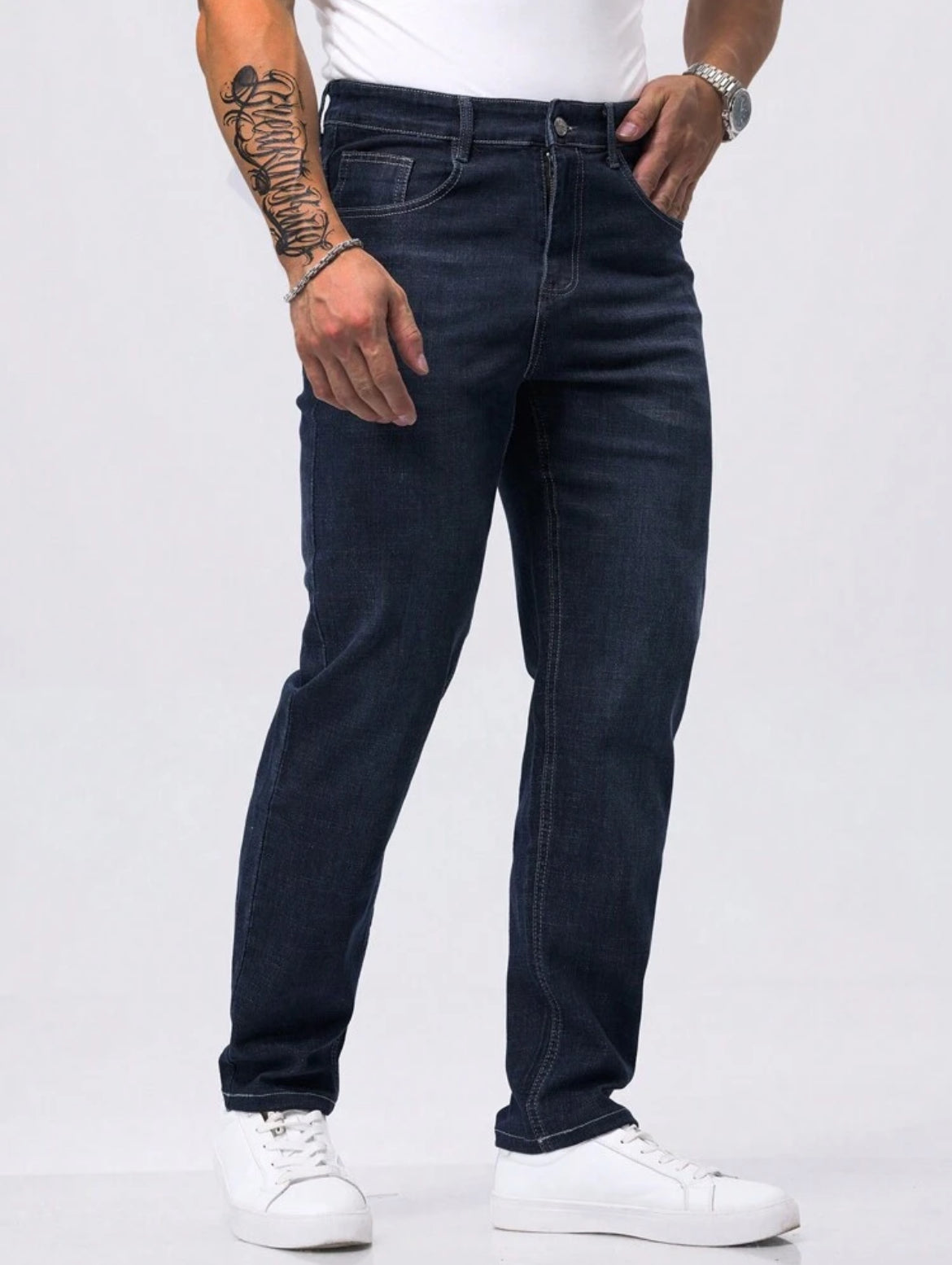 Men Straight Fit Jeans